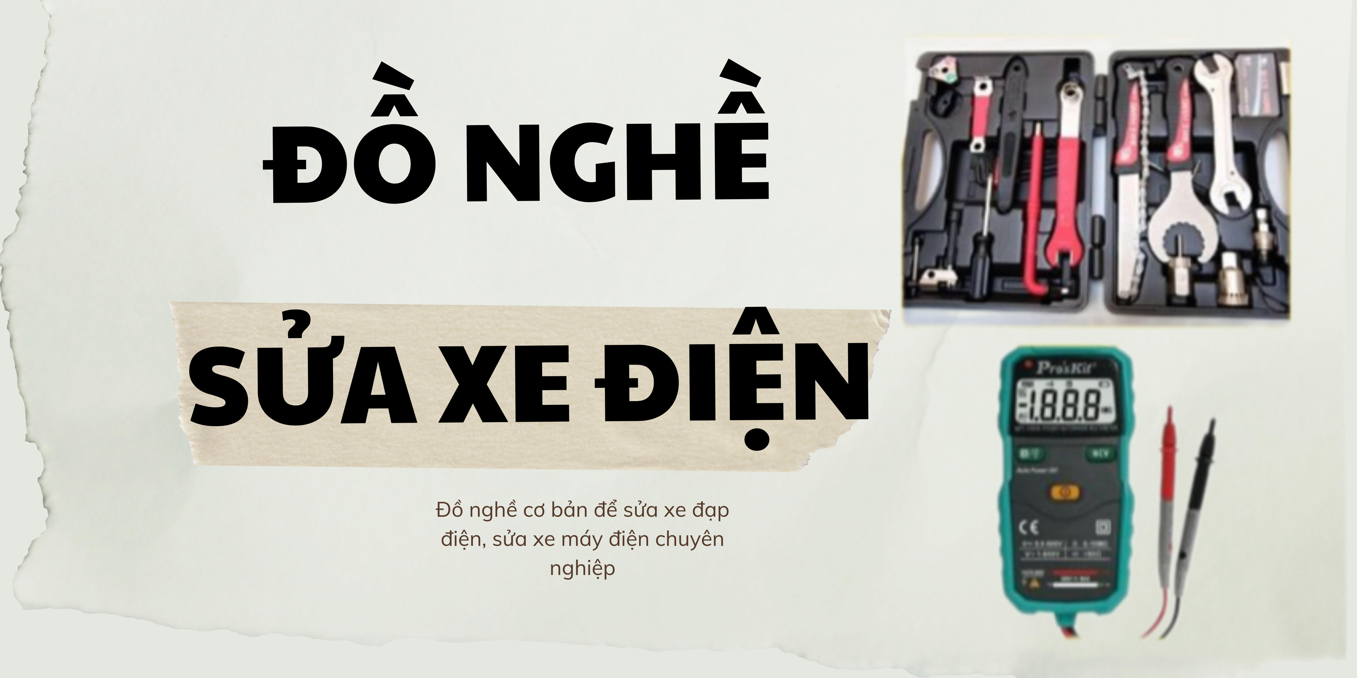 Đồ nghề sửa xe điện