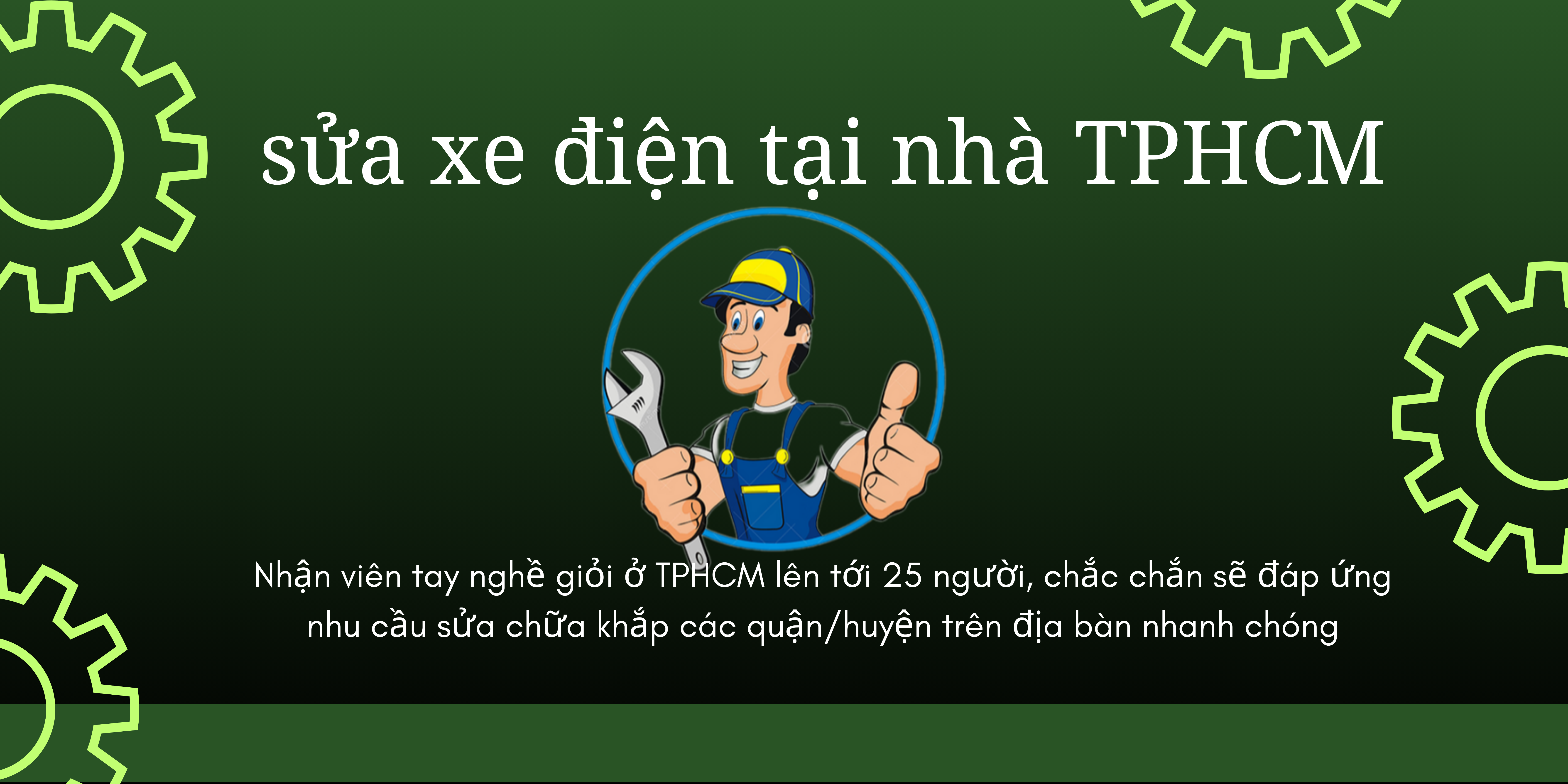 Sửa xe đạp điện tại nhà tphcm