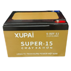 Một bình lẻ của ắc quy xe đạp điện xupai