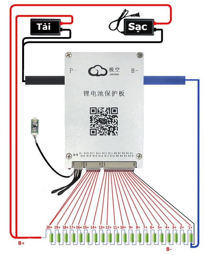 Mạch BMS JK chính hãng