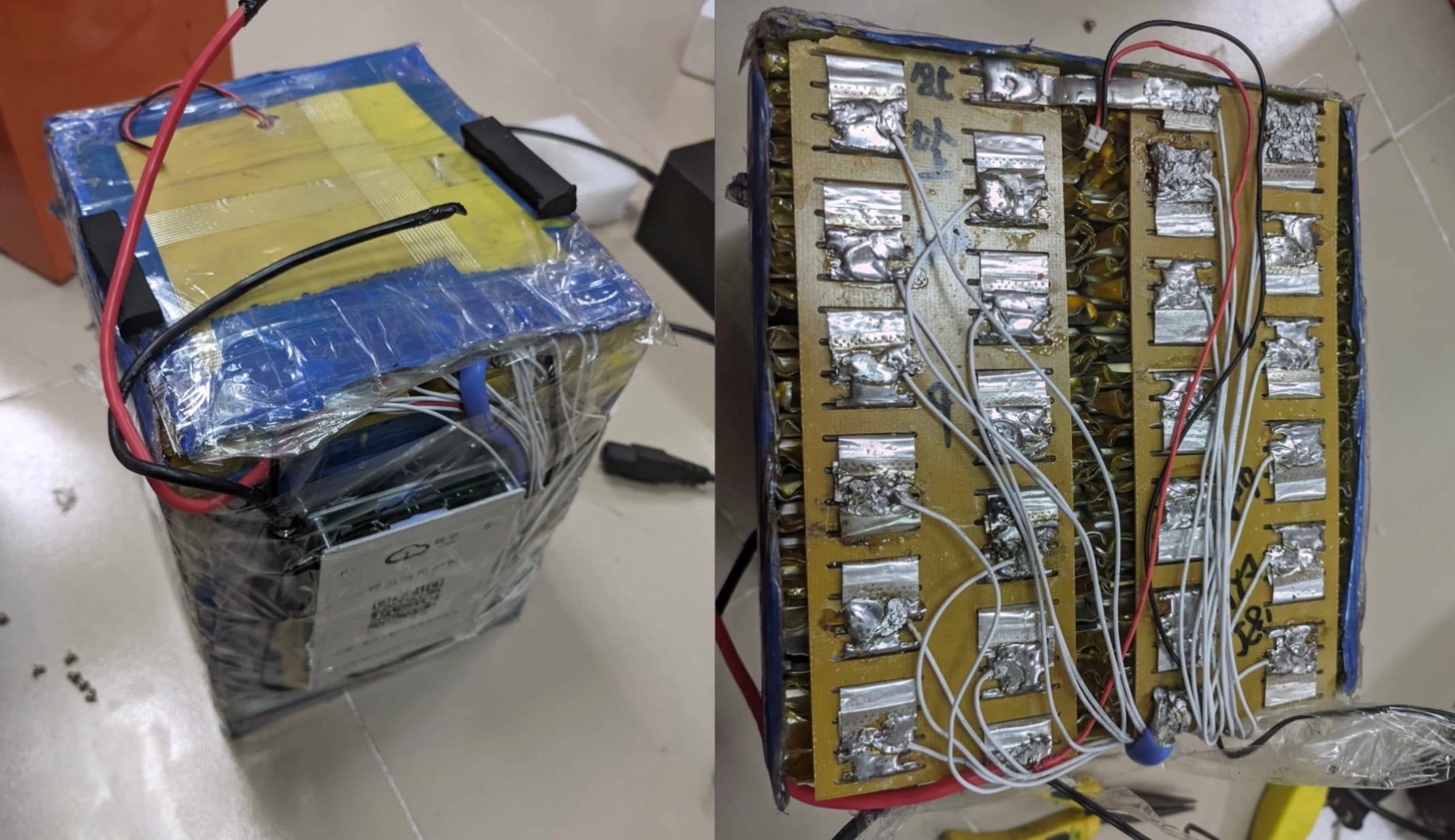 Những khối pin Li-po dạng lá được độ và đăng tràn lan ở khắp tất cả các mạng xã hội 