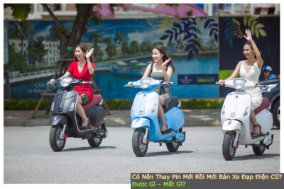 Có Nên Thay Pin Mới Rồi Mới Bán Xe Đạp Điện Cũ? Được Gì – Mất Gì?
