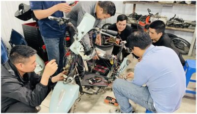 Người chưa biết gì có học sửa xe điện được không?