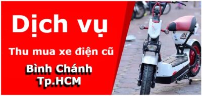 Thu mua xe đạp điện cũ, xe máy điện cũ tại Bình Chánh – Đừng để xe hỏng thành đồ bỏ