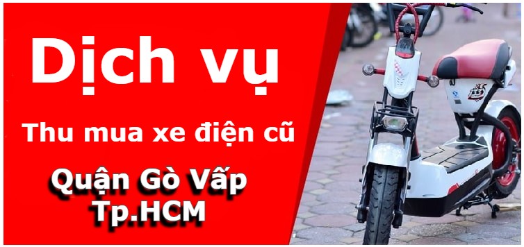 Thu mua xe đạp điện cũ, xe máy điện cũ tại Gò Vấp giá cao – Nhận tận nơi