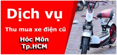 Thu mua xe đạp điện cũ, xe máy điện cũ giá cao ở Hóc Môn