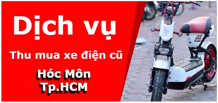 Thu mua xe đạp điện cũ, xe máy điện cũ giá cao ở Hóc Môn