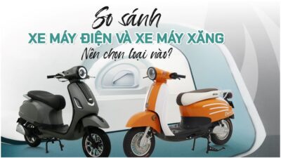 So sánh chi phí pin xe máy điện và xăng sau 3–5 năm