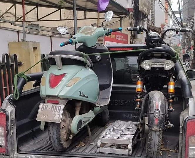 Xe còn chạy hay đã hư đều có thể xem xét thu mua, không phân biệt mới hay cũ.