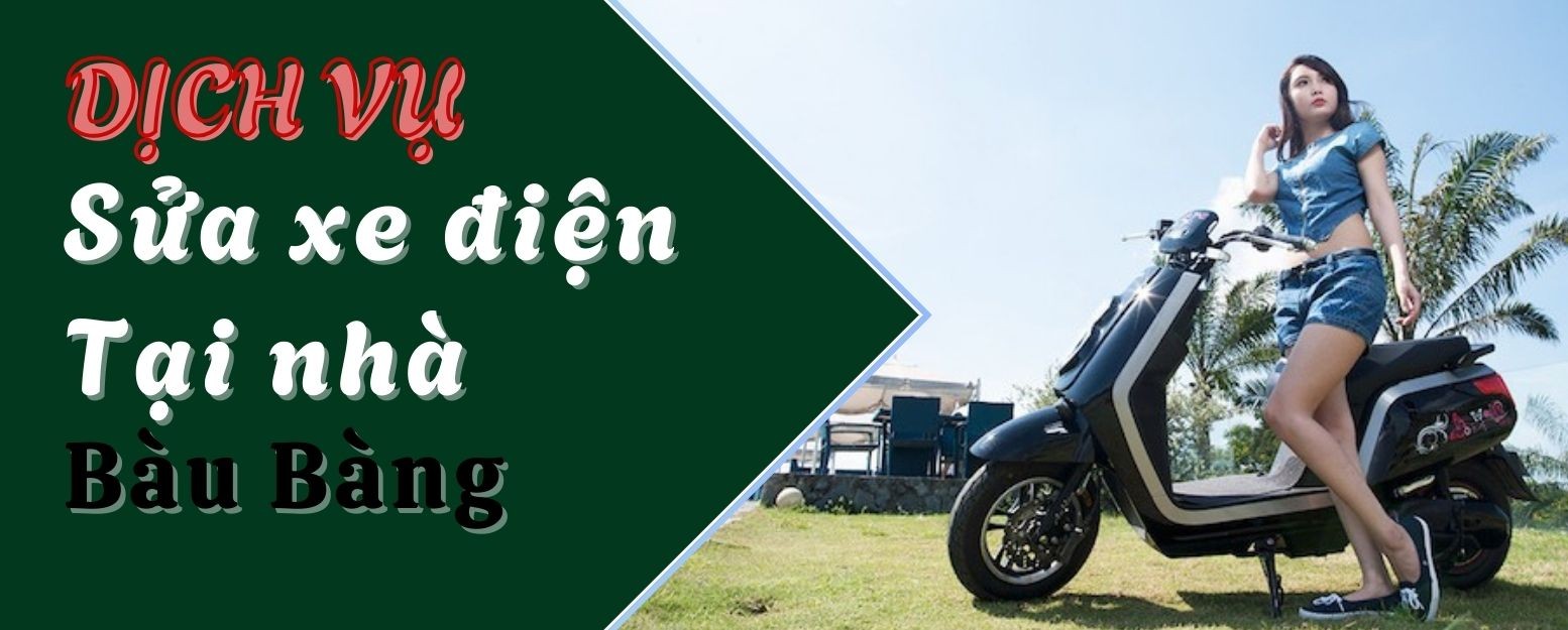 Sửa xe đạp điện, xe máy điện tại nhà ở Bàu Bàng uy tín