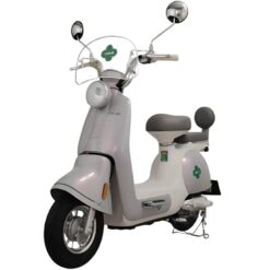 Xe đạp điện TAILG JS50 màu tím xám phong cách