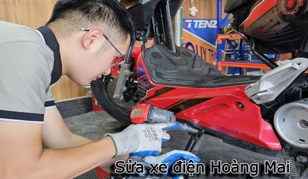 Sửa xe đạp điện, xe máy điện tại nhà khu vực Hoàng Mai