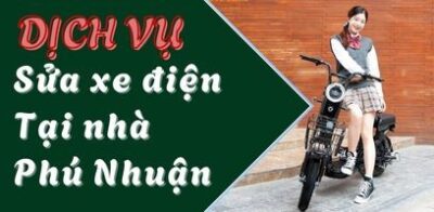 Dịch vụ sửa xe điện tại nhà Phú Nhuận cho khu dân cư