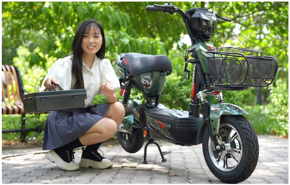 Pin 48V-18AH cho xe đạp điện M133 nhẹ và an toàn, chống cháy nổ