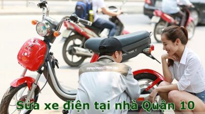 Sửa xe điện quận 10 nhanh chóng, có mặt tận nơi sau 30 phút