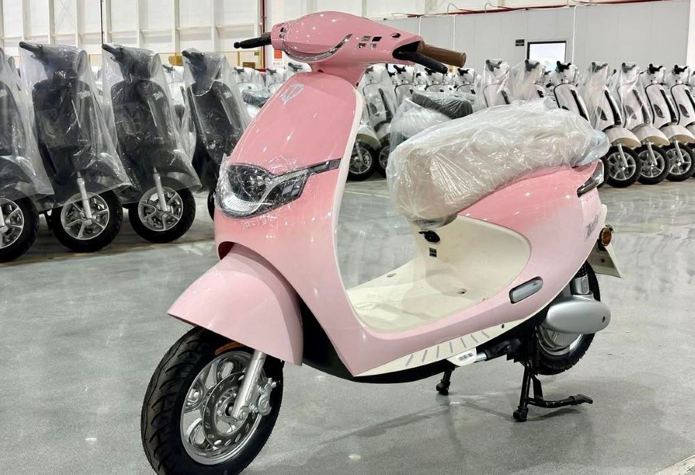 Hình ảnh thực tế xe máy điện TAILG R53 với động cơ vận hành êm ái, khả năng tăng tốc mượt và ổn định. Hệ thống phanh an toàn kết hợp lốp không săm giúp xe bám đường tốt khi di chuyển hằng ngày.