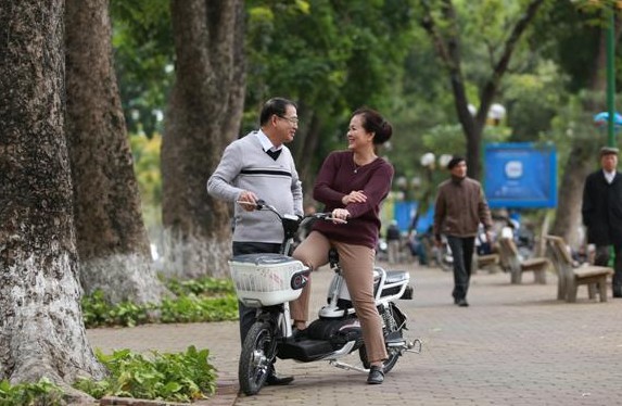 Người dùng xe điện ở Bắc Từ Liêm yên tâm sử dụng xe điện vì có dịch vụ tiện lợi, tại nhà