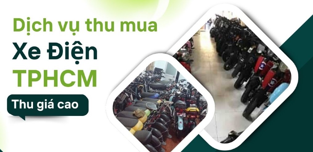 Dịch vụ thu mua xe đạp điện cũ, xe máy điện cũ tại TP.HCM