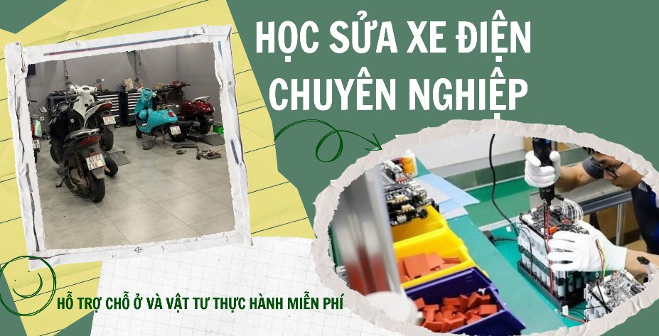 Học và thực hành xe điện liên tục